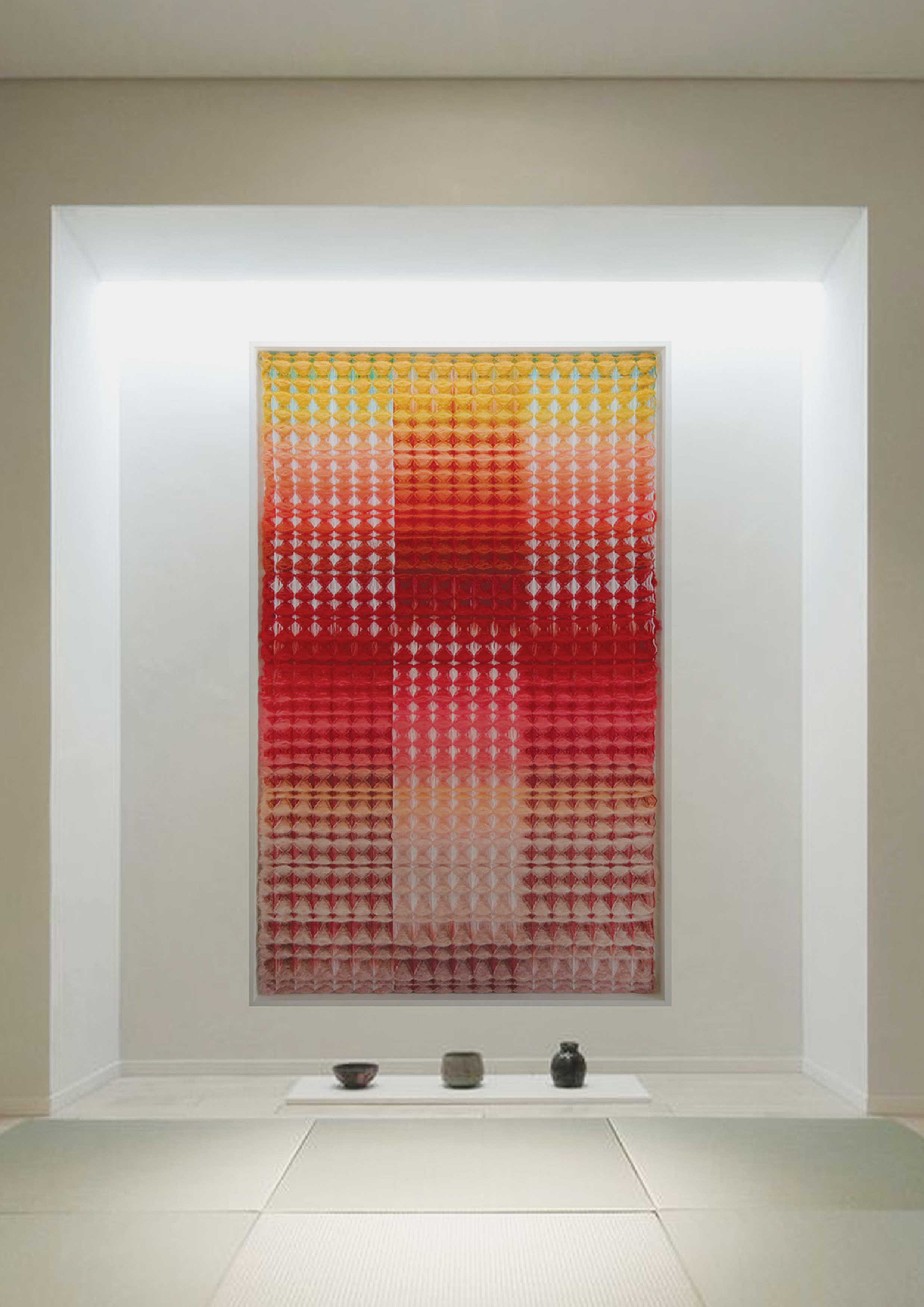 Merging，3D braided fiber，Woven material，2021 red dot design concept award，