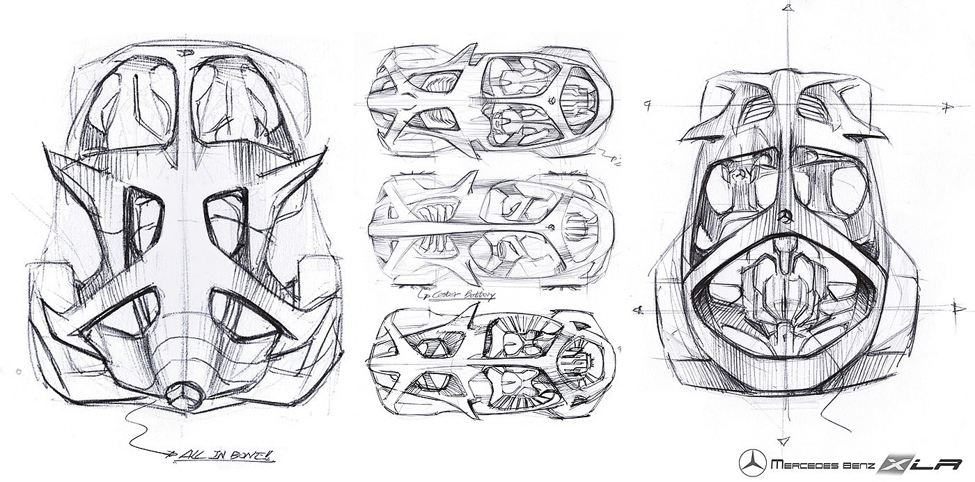 vehicle，Benz，conceptual design，racing，