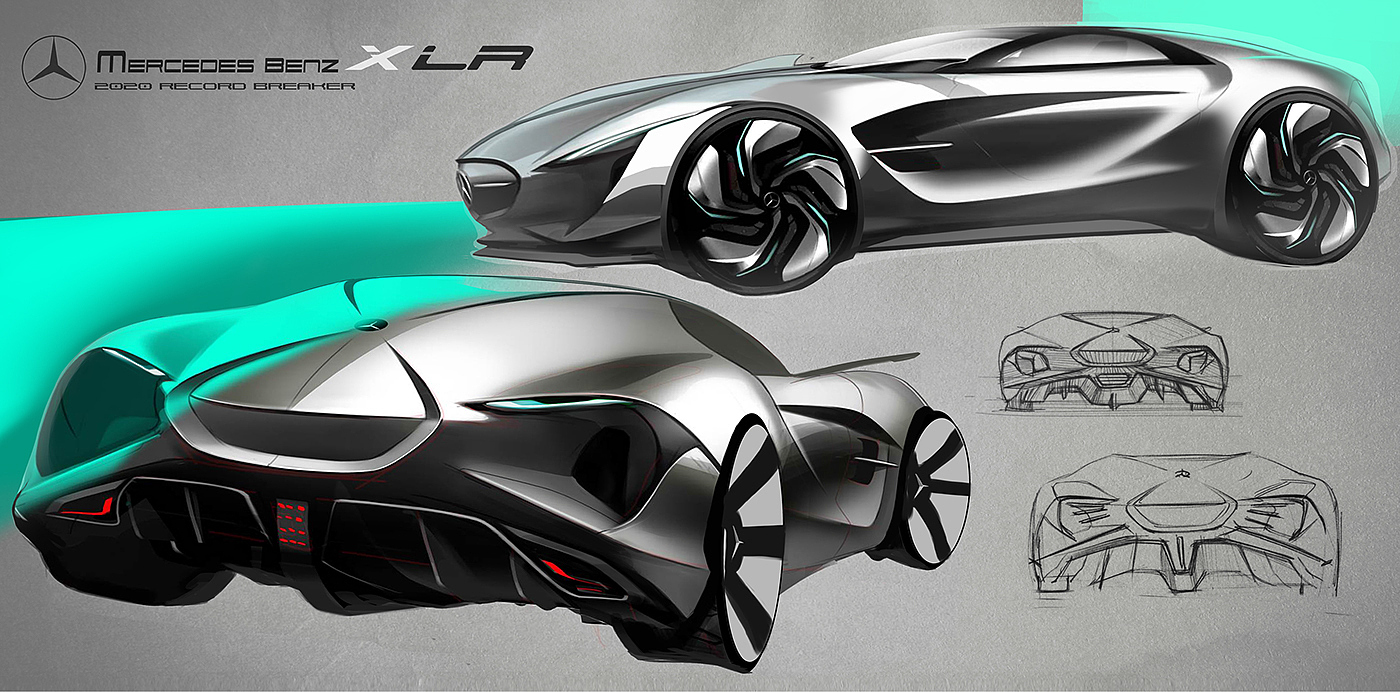 vehicle，Benz，conceptual design，racing，