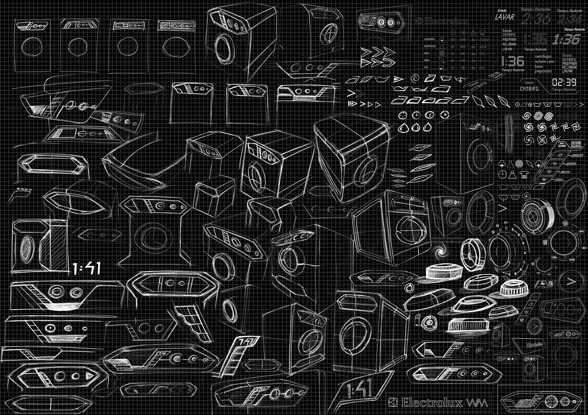 Electrolux，Washing machine design，Product transmission，
