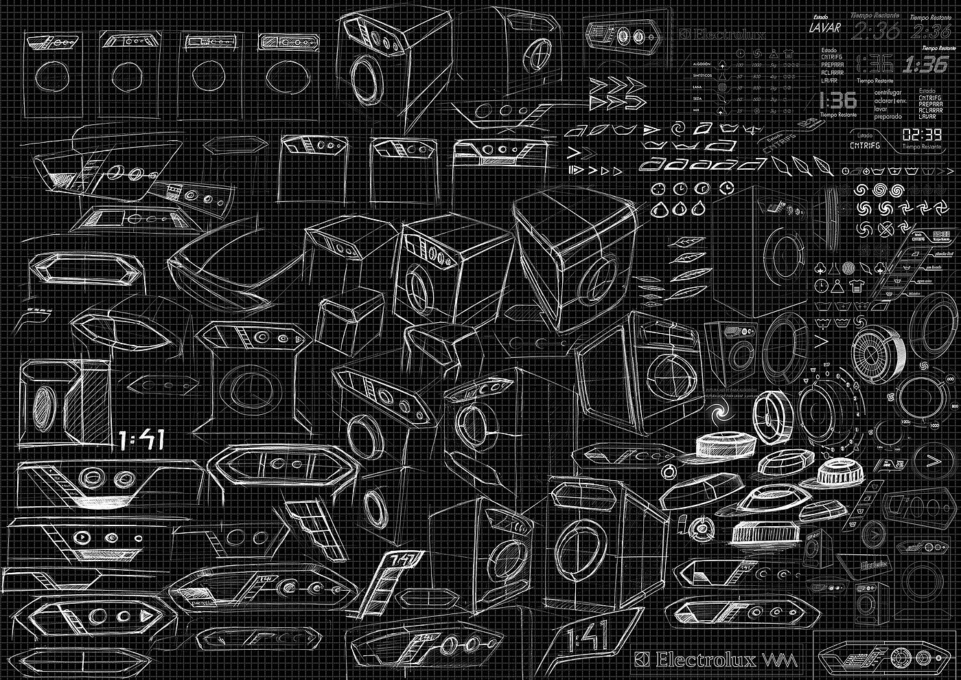 Electrolux，Washing machine design，Product transmission，