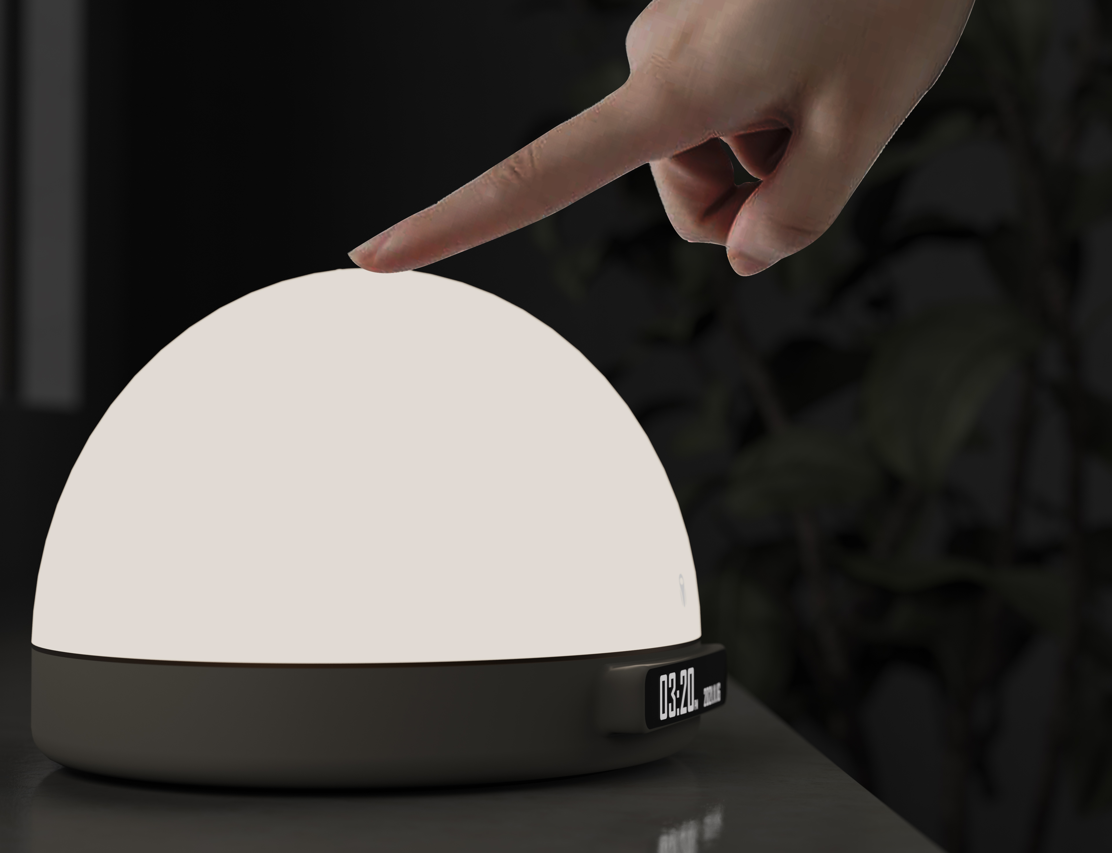 alarm clock，Night light，Home Furnishing，Digital，comfortable，quiet，soft，