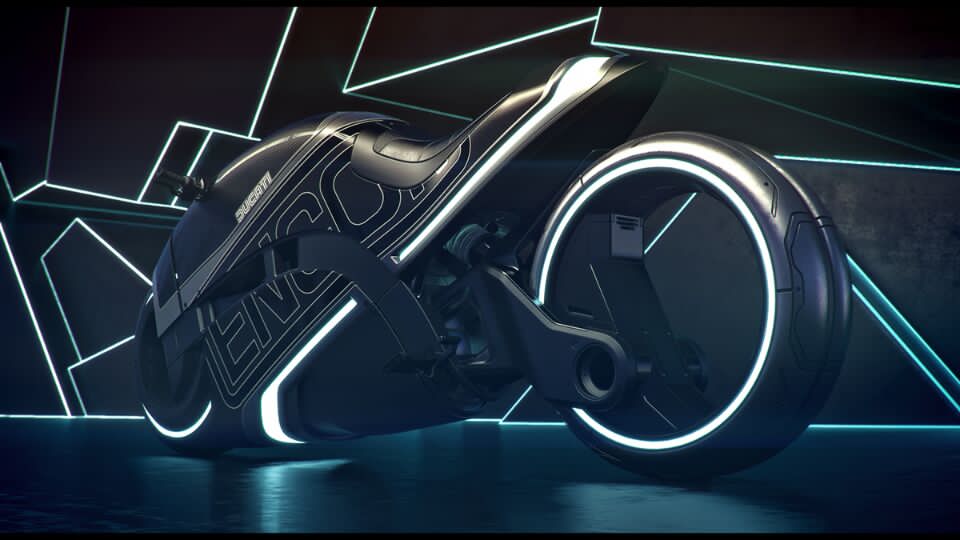 locomotive，traffic，motorcycle，LC/1P，Fast driving，Flynn，Lightcycle，science and technology，