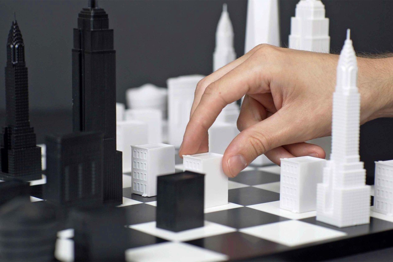 Chess，SKYLINE CHESS，Landmark building，