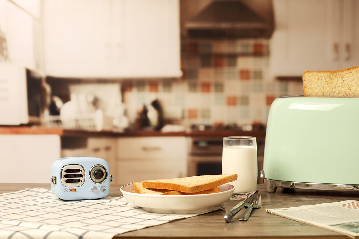Retro，Elvis Presley，Bread machine，radio，loudspeaker box，toaster，RADIO TOASTER，