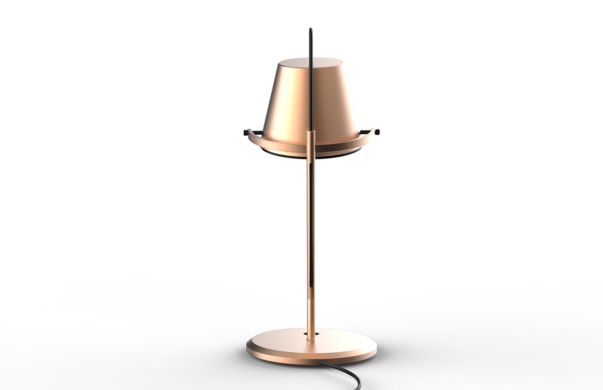 Desk lamp，bucket，modern，