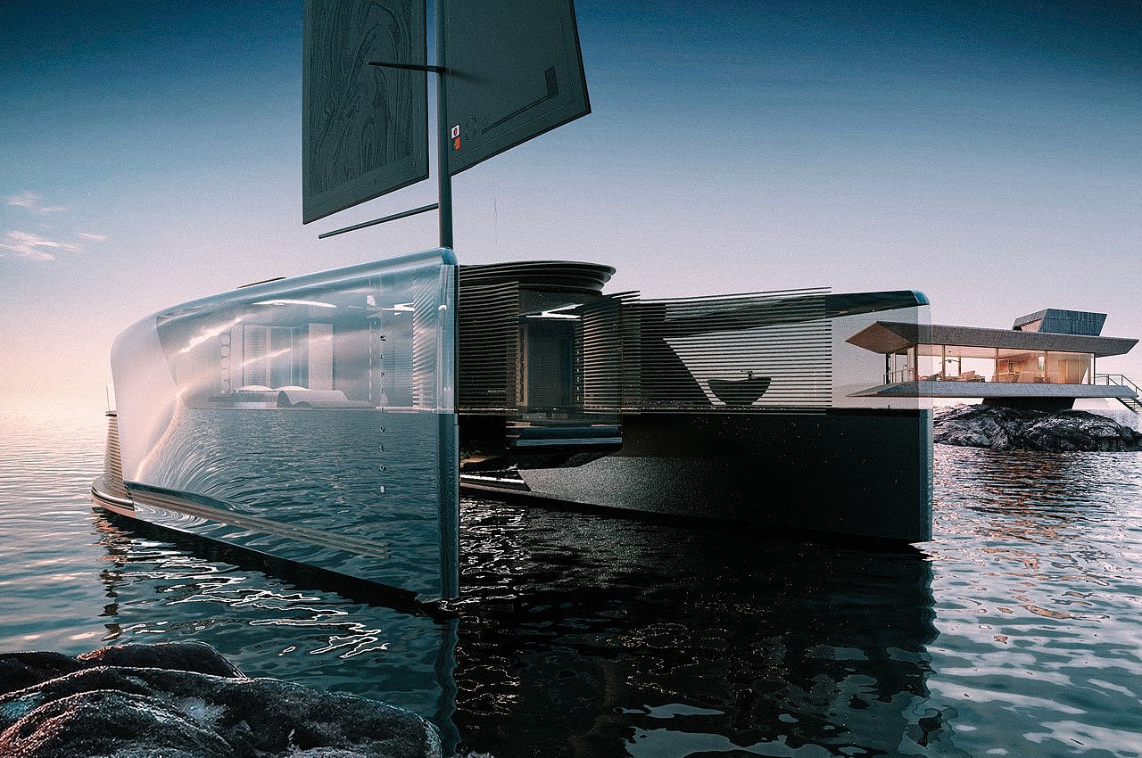 Binny farina，Catamaran hull，Luxury leisure，Fashionable has a secluded space，