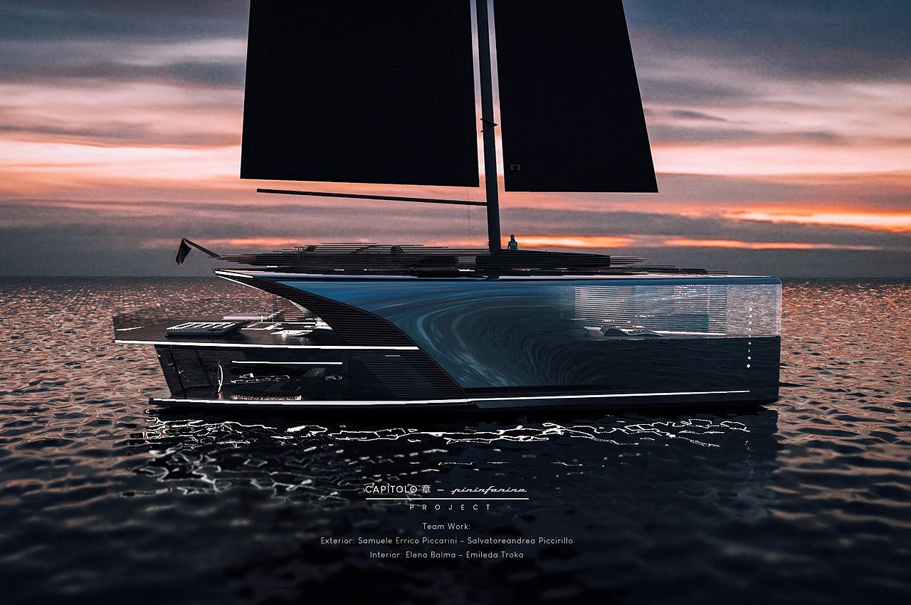 Binny farina，Catamaran hull，Luxury leisure，Fashionable has a secluded space，