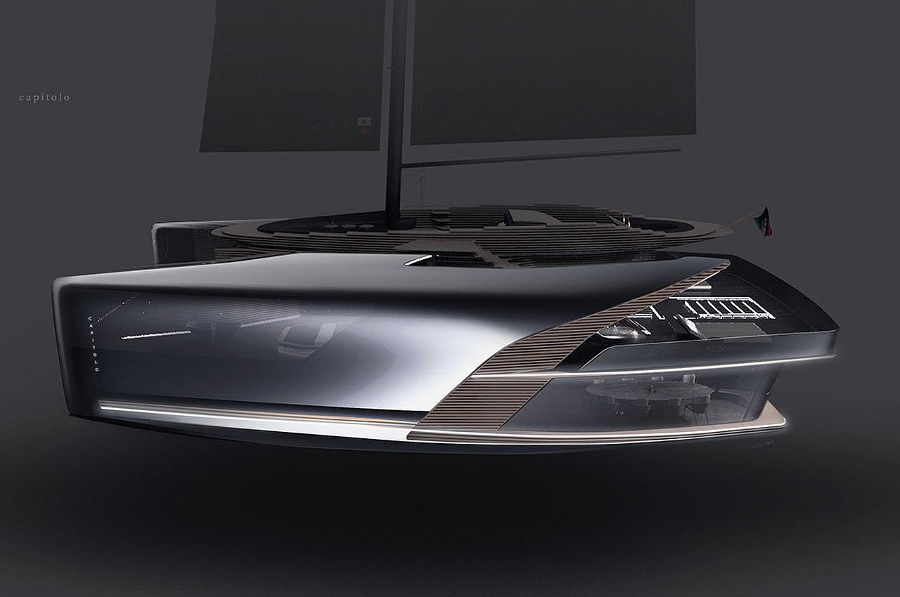 Binny farina，Catamaran hull，Luxury leisure，Fashionable has a secluded space，