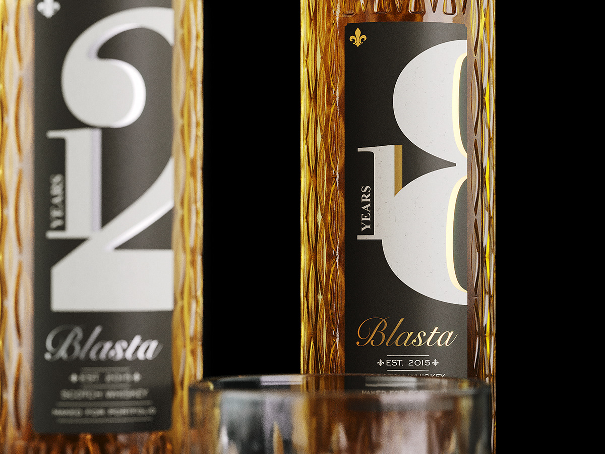 Whisky，brand，packing design，
