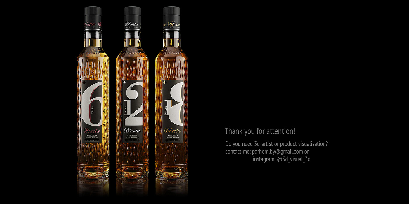 Whisky，brand，packing design，