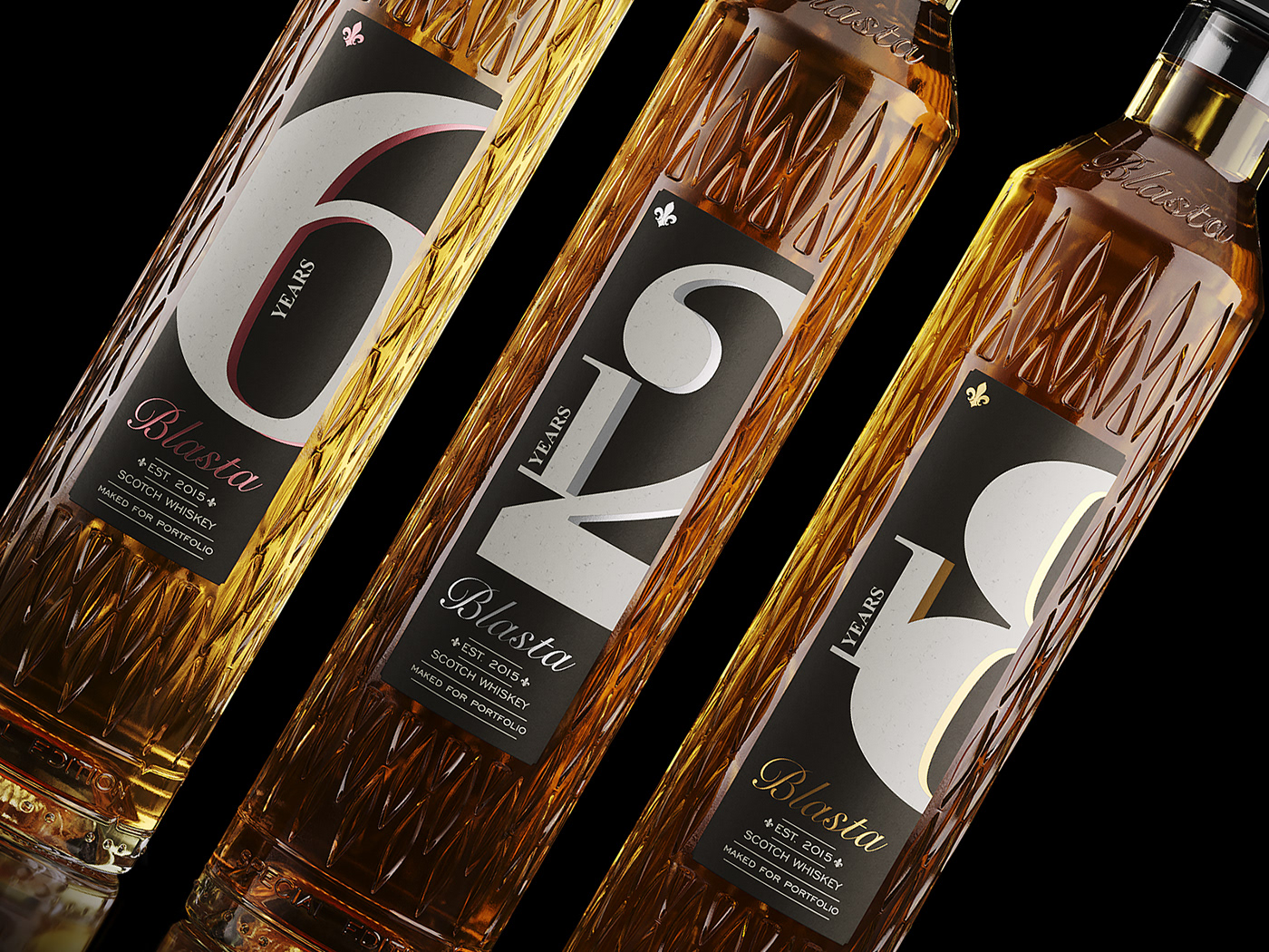 Whisky，brand，packing design，