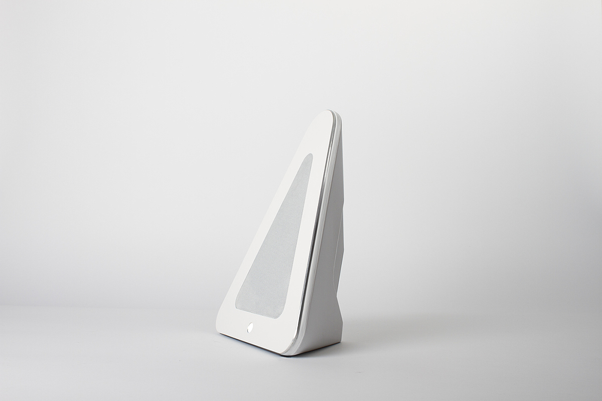 Black white，high fidelity，speaker，product design，