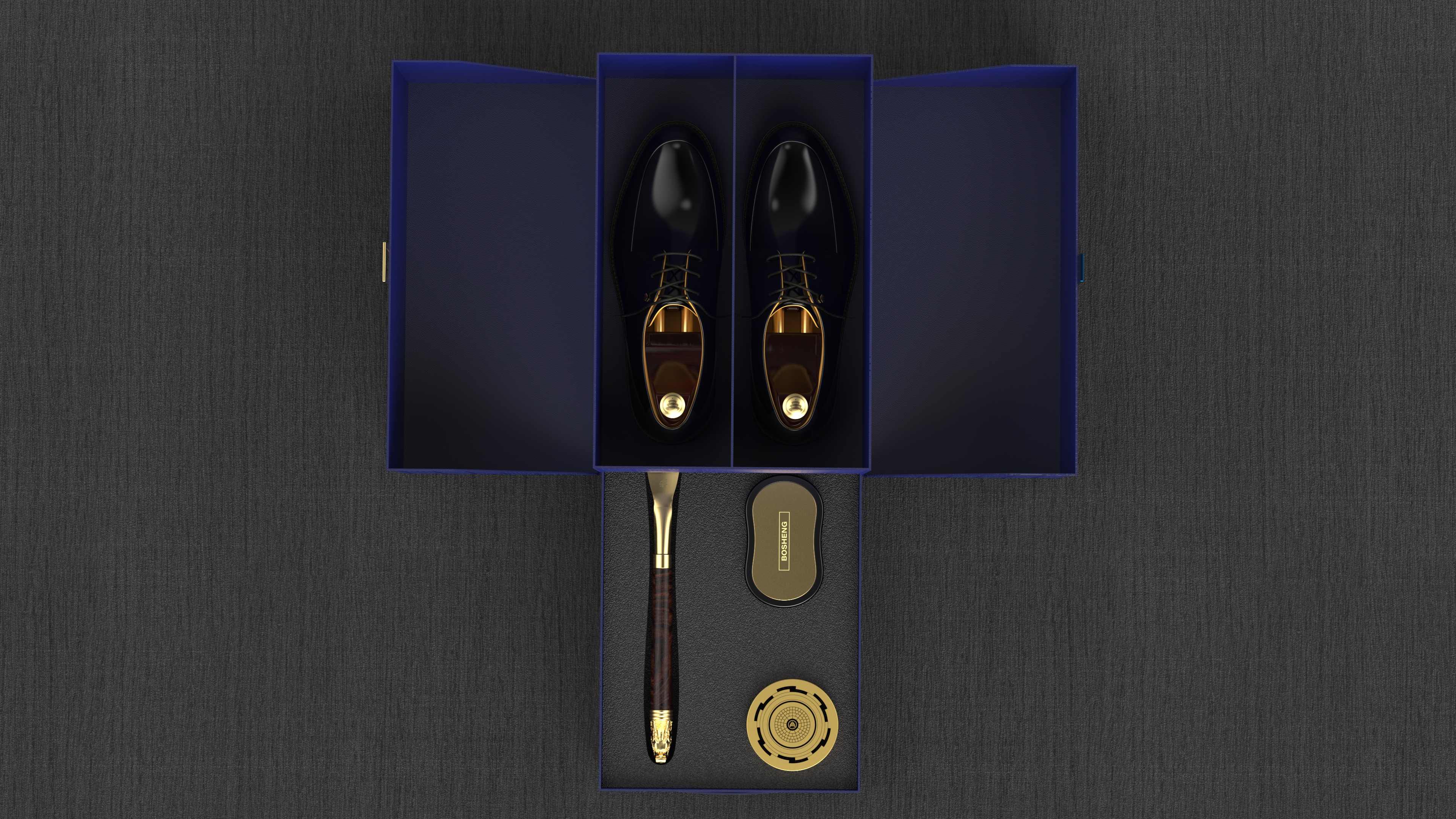 Cultural creation，leather shoes，Temple of Heaven，Gift box，