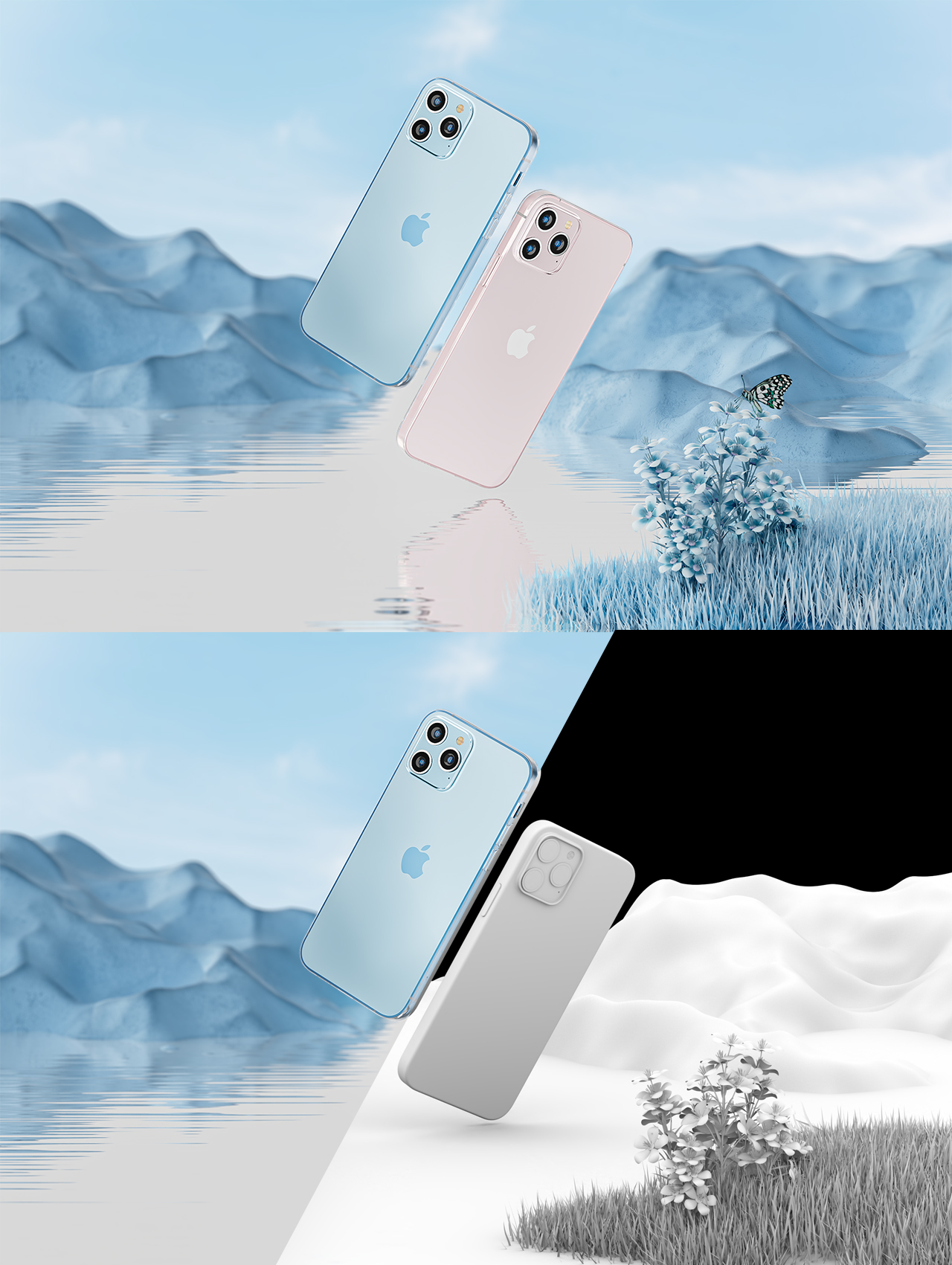 Redshift，C4D rendering，E-commerce details，