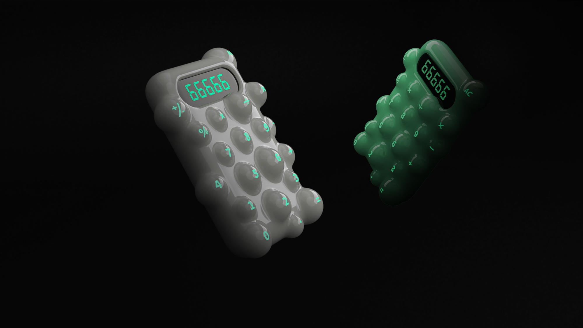 Calculator，slipper，keyboard，sound，Clock，