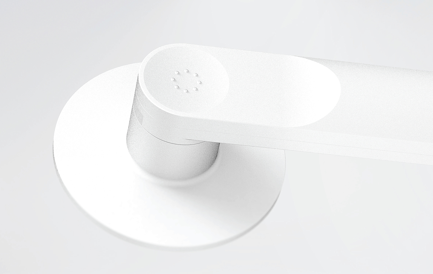 Safety door handle，white，intelligence，sensor，360 ° camera，Touch key，Lexus Design Award，aura，