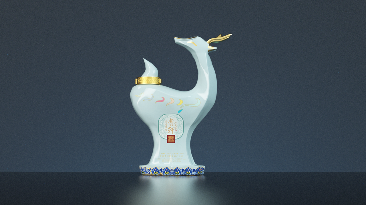 Baijiu，Wine bottle design，Gift box packaging，packing，