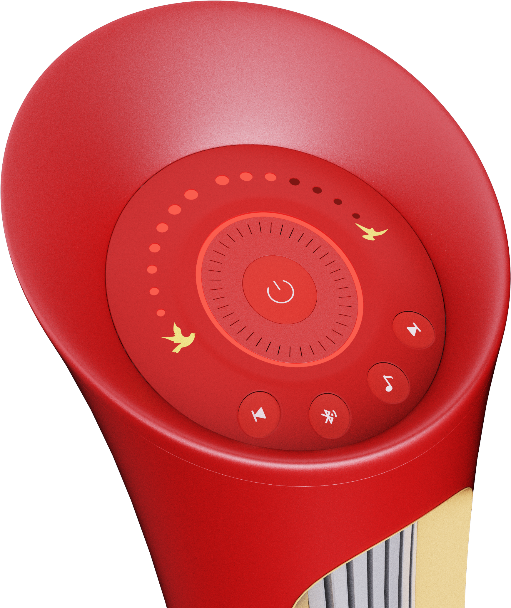 loudspeaker box，Red cultural creation，