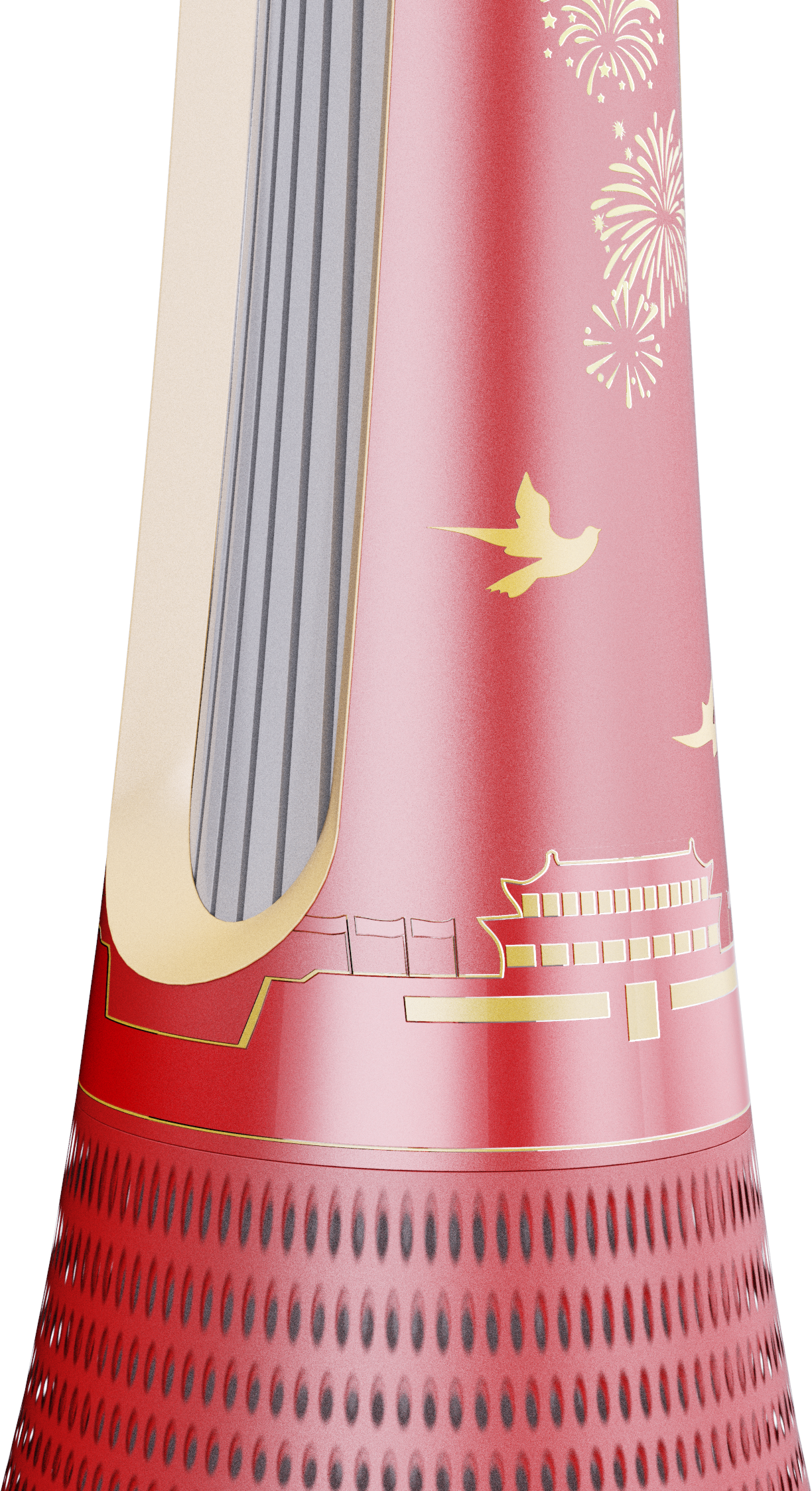 loudspeaker box，Red cultural creation，