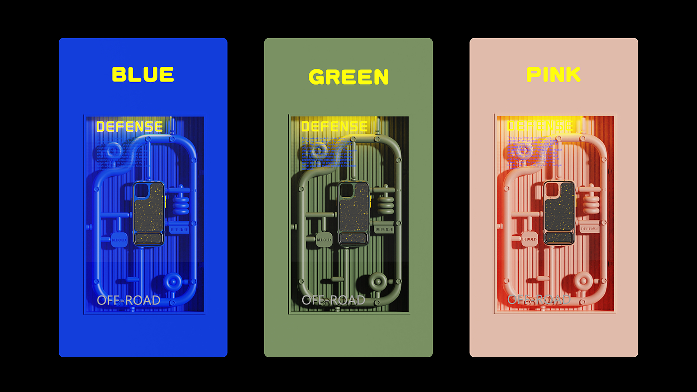 Mobile phone case design，product design，Xie Shen，