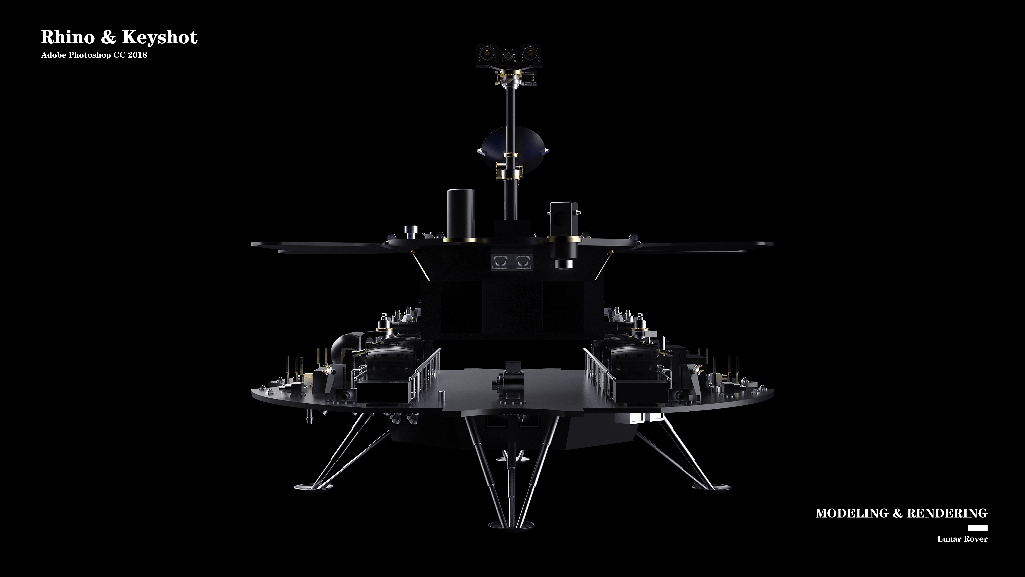 Satellite, lunar rover, space equipment，