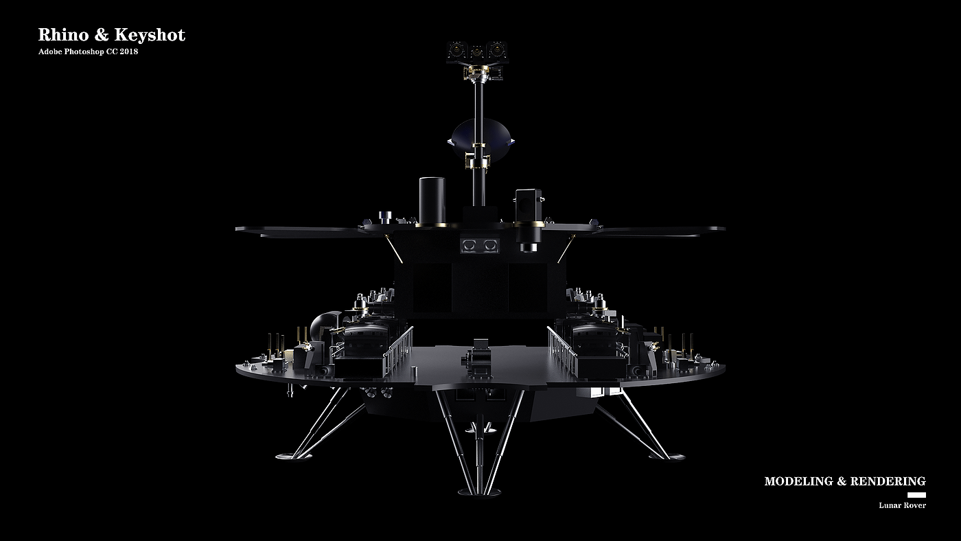 Satellite, lunar rover, space equipment，