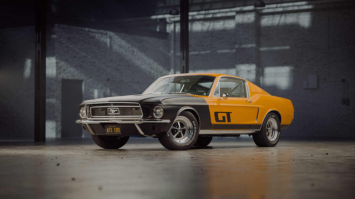 Ford，motion，outdoors，automobile，Render，modeling，