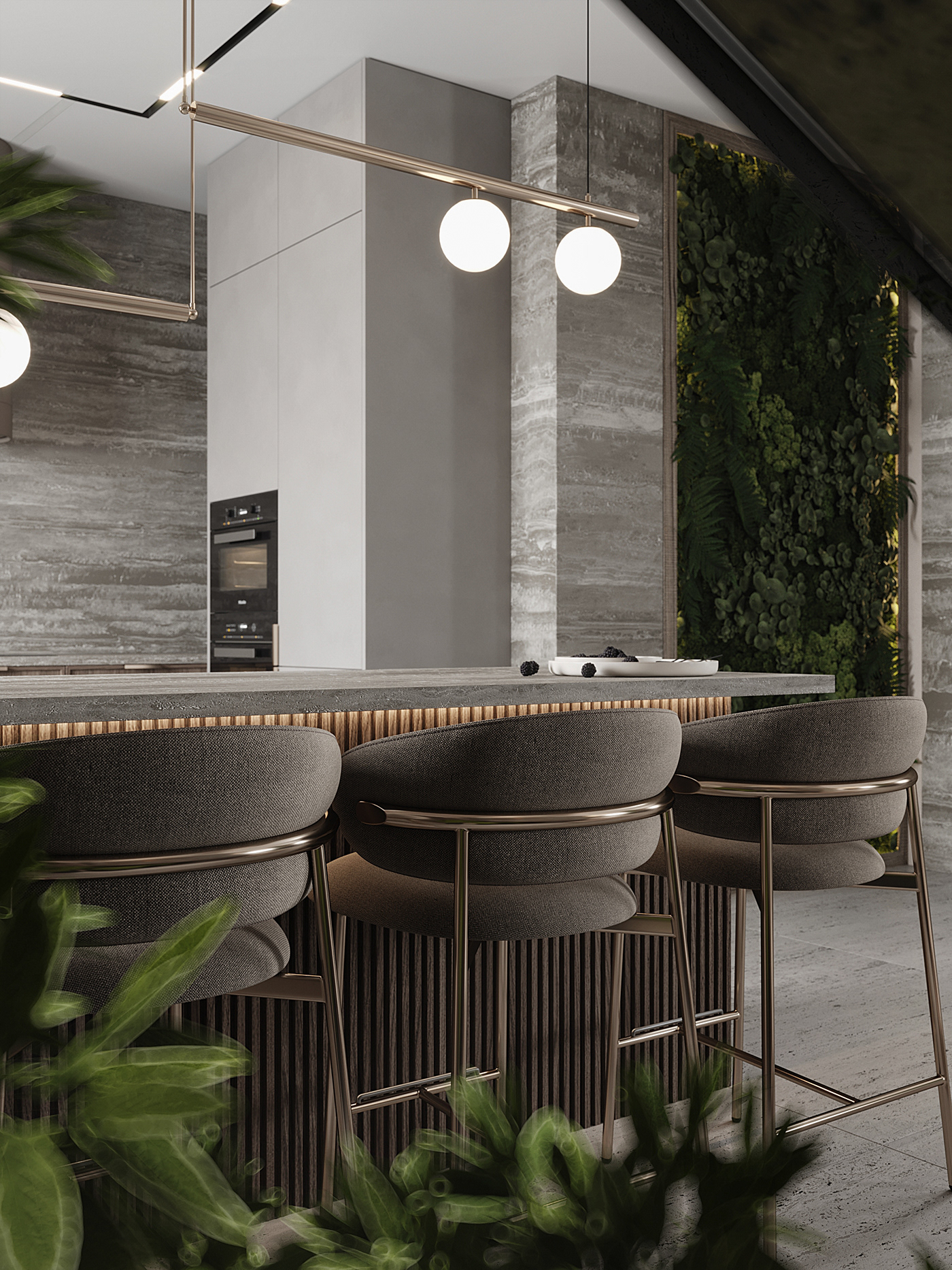 modern，kitchen，Interior design，