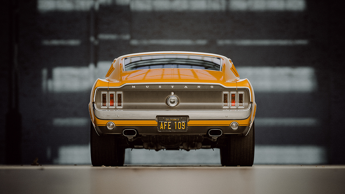 Ford，motion，outdoors，automobile，Render，modeling，