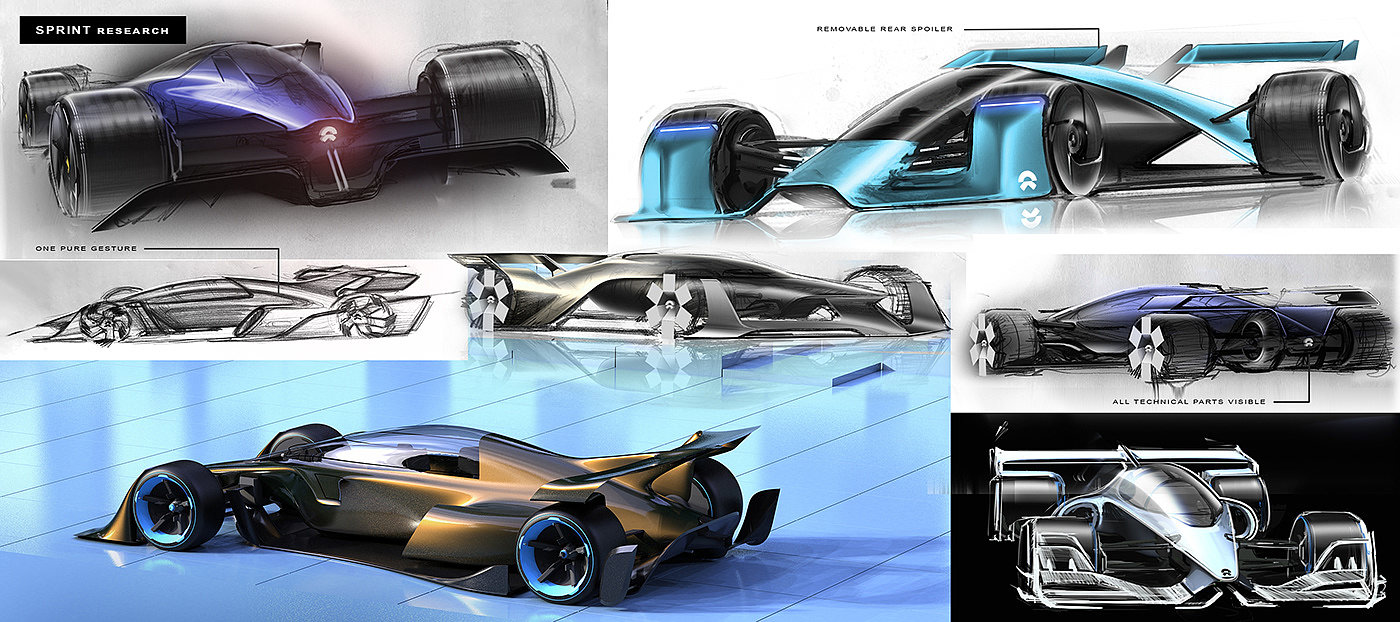 industrial design，NIO，Triathlon，E-sports，