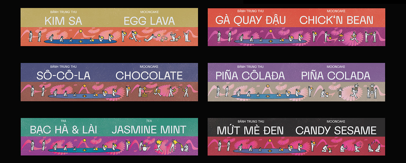 packing design，Cultural products，Moon Cake，