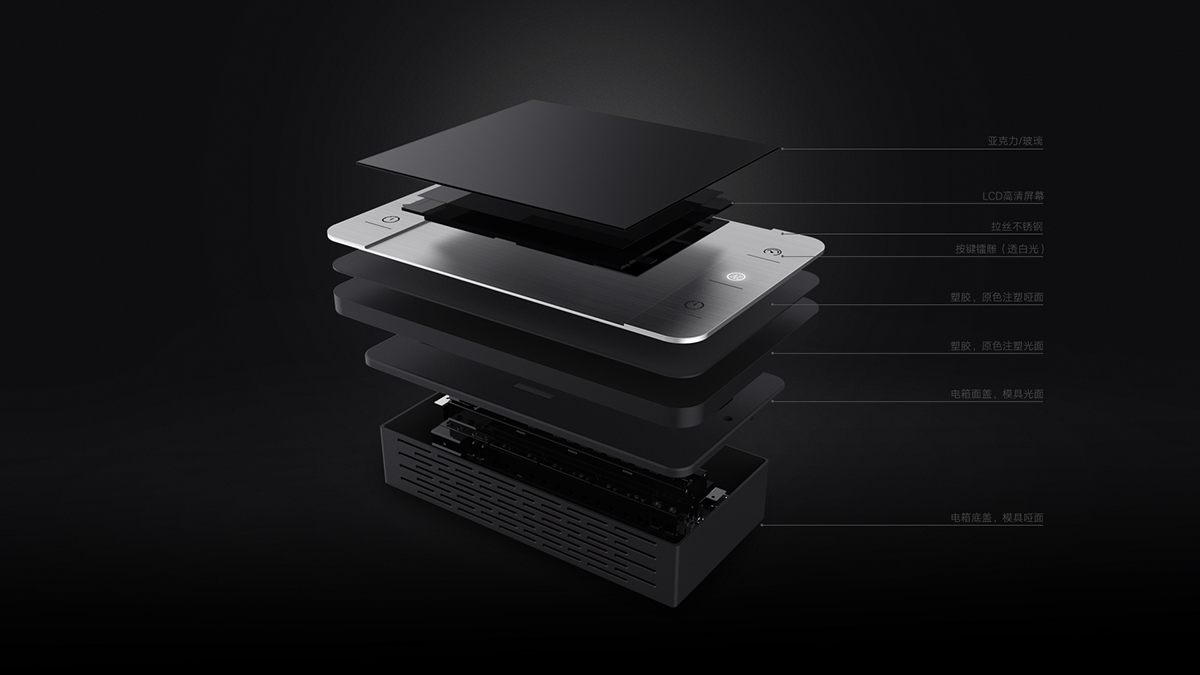 Home Furnishing，household electrical appliances，intelligence，black，