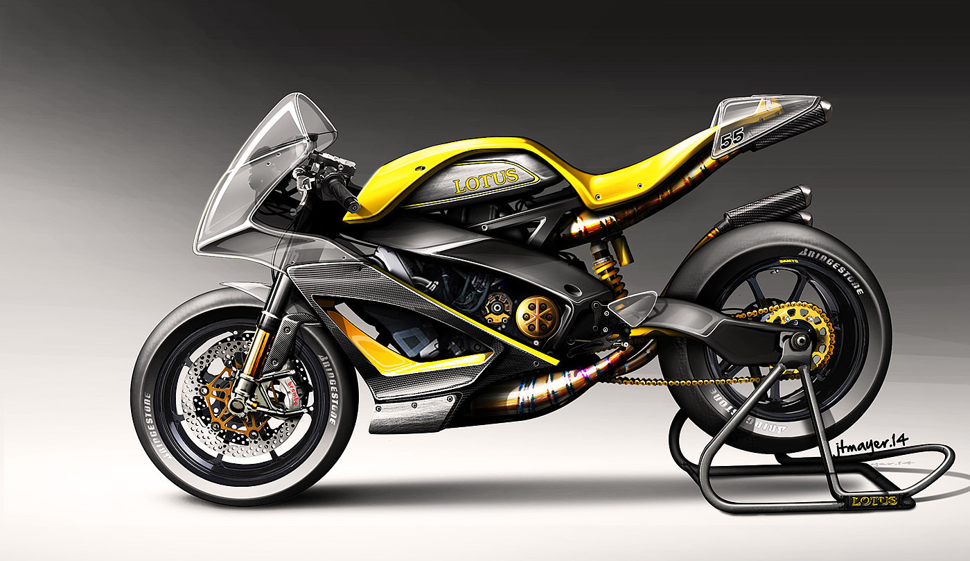 design sketch，industrial design，motorcycle，Dazzling，