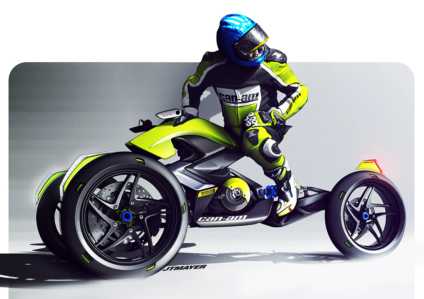 design sketch，industrial design，motorcycle，Dazzling，