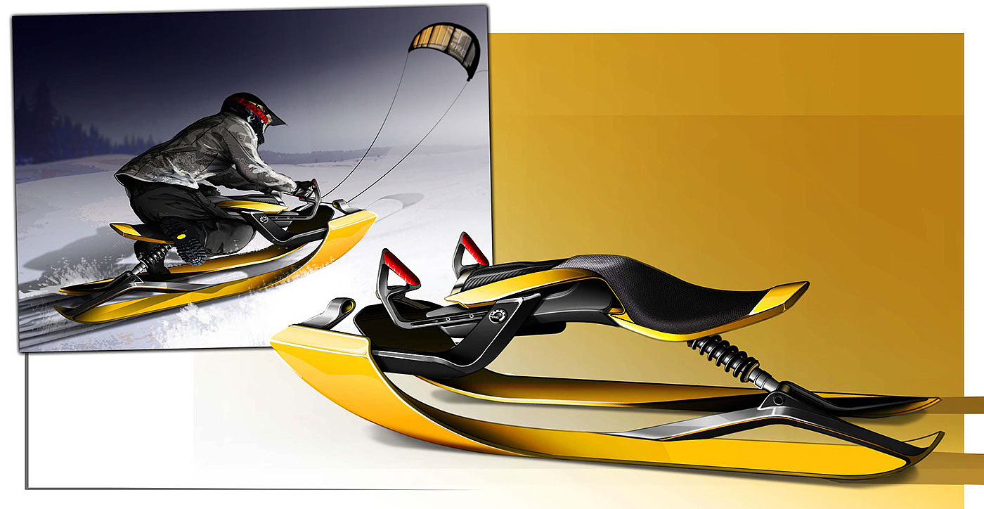 design sketch，industrial design，motorcycle，Dazzling，