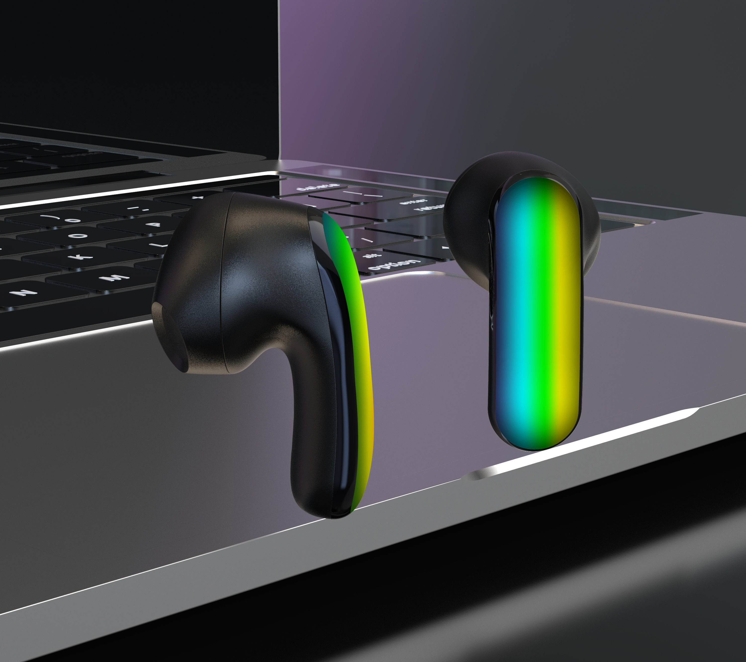 Bluetooth headset，Bluetooth noise reduction headset，Sports headset，Luminous earphone，