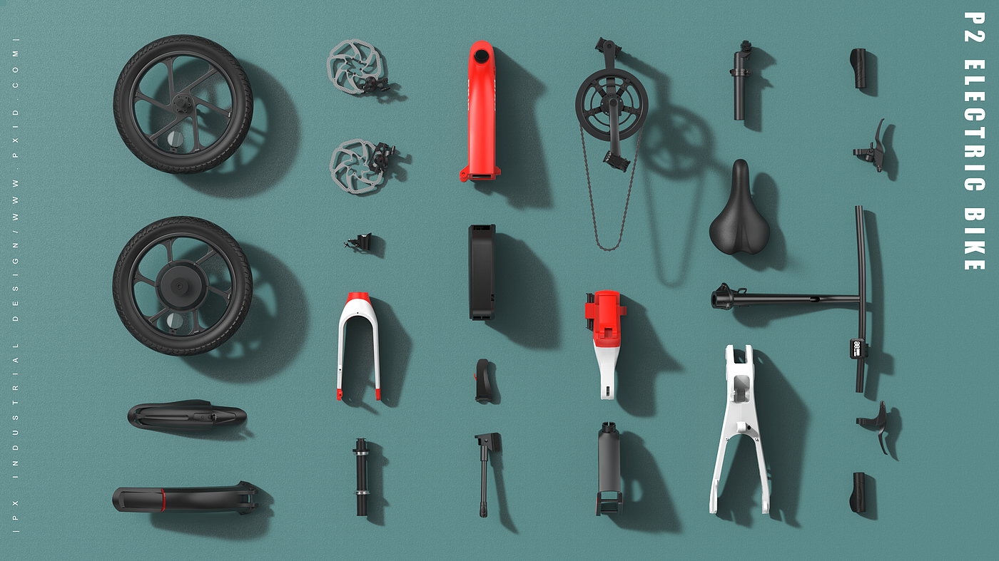 自行车设计，代步工具，折叠自行车，电动自行车，