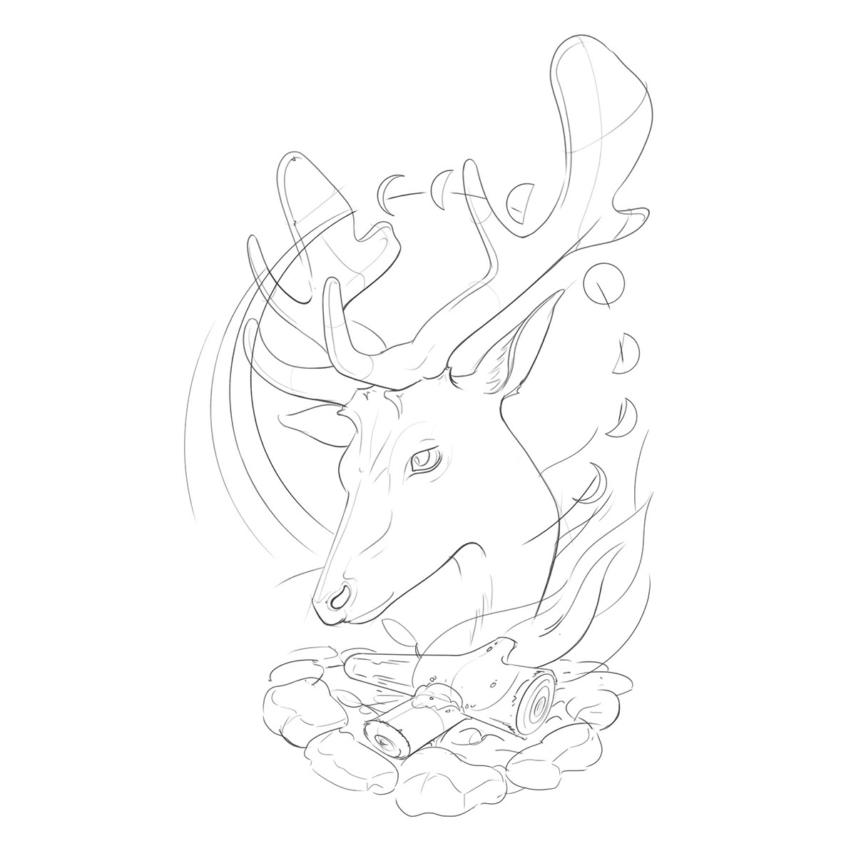 ps，sai ，atlas，Hand drawn，