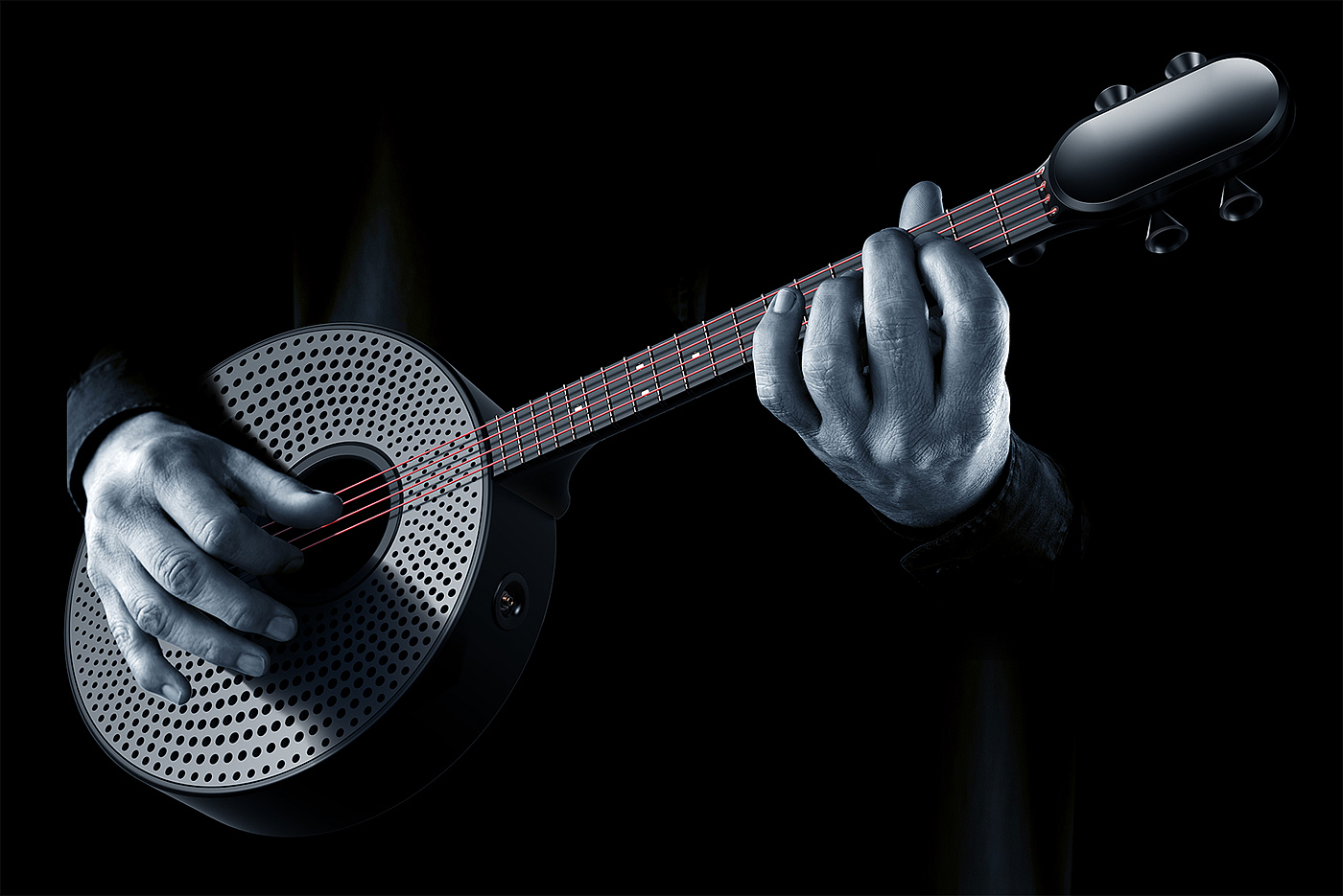 Bluetooth，sound recording，Guitar，black，Musical Instruments，music，satisfactorily，