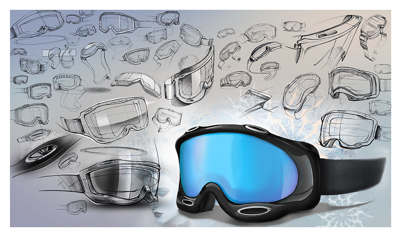 industrial design，Concave artifact，Designed for women，Goggles，