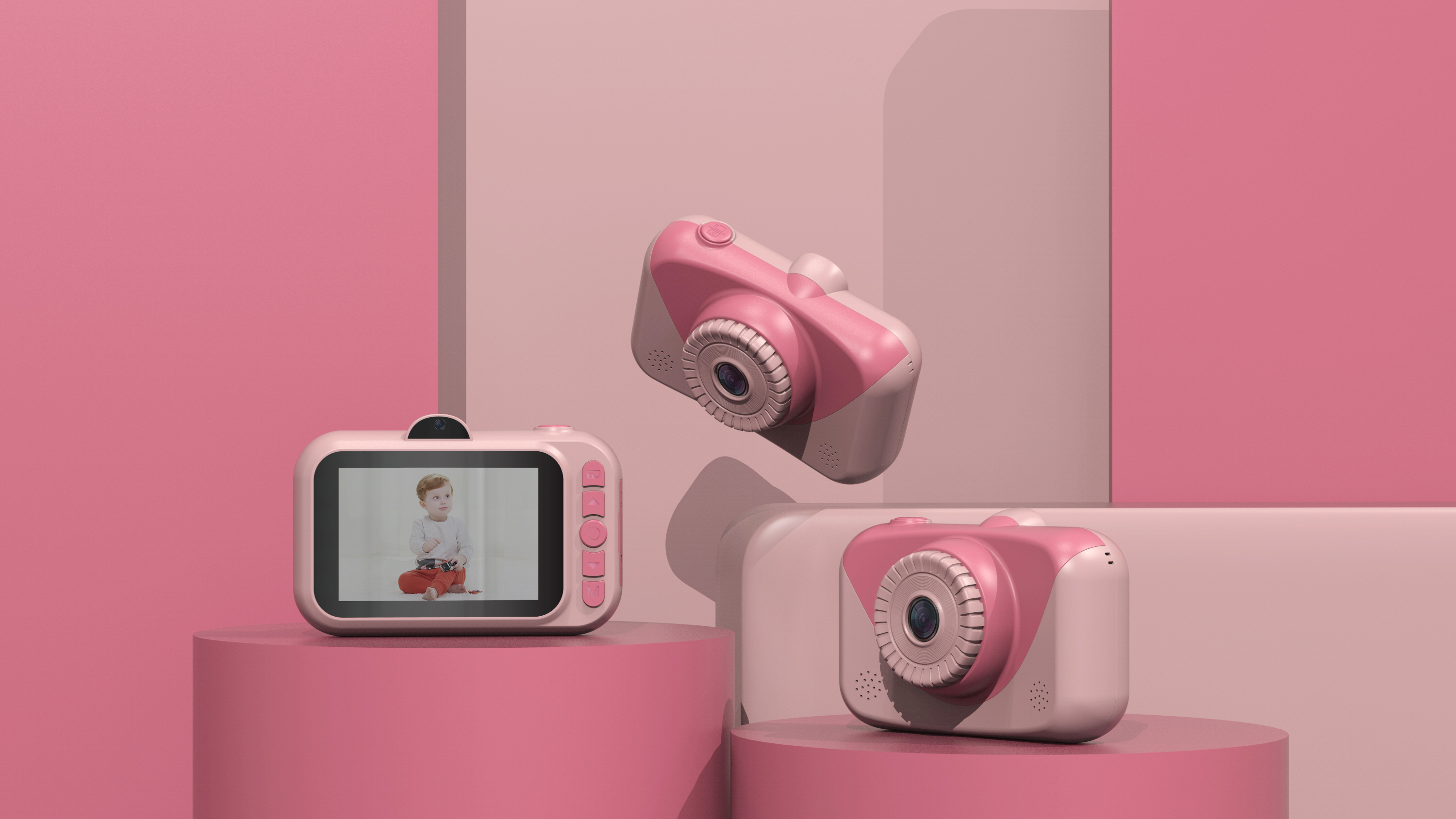 Children's camera，Earphone toys，camera，，