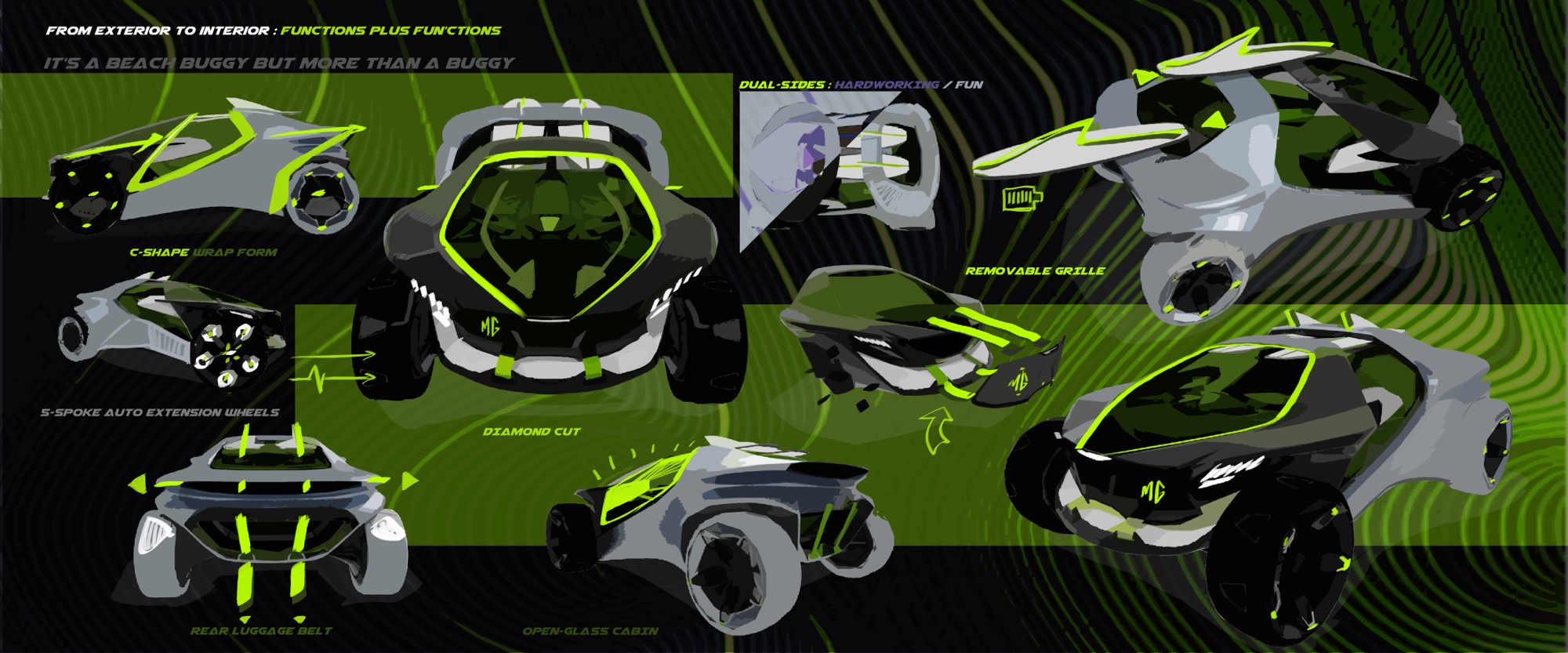 SAIC design international challenge，Sichuan Academy of Fine Arts，MG Wildlife，