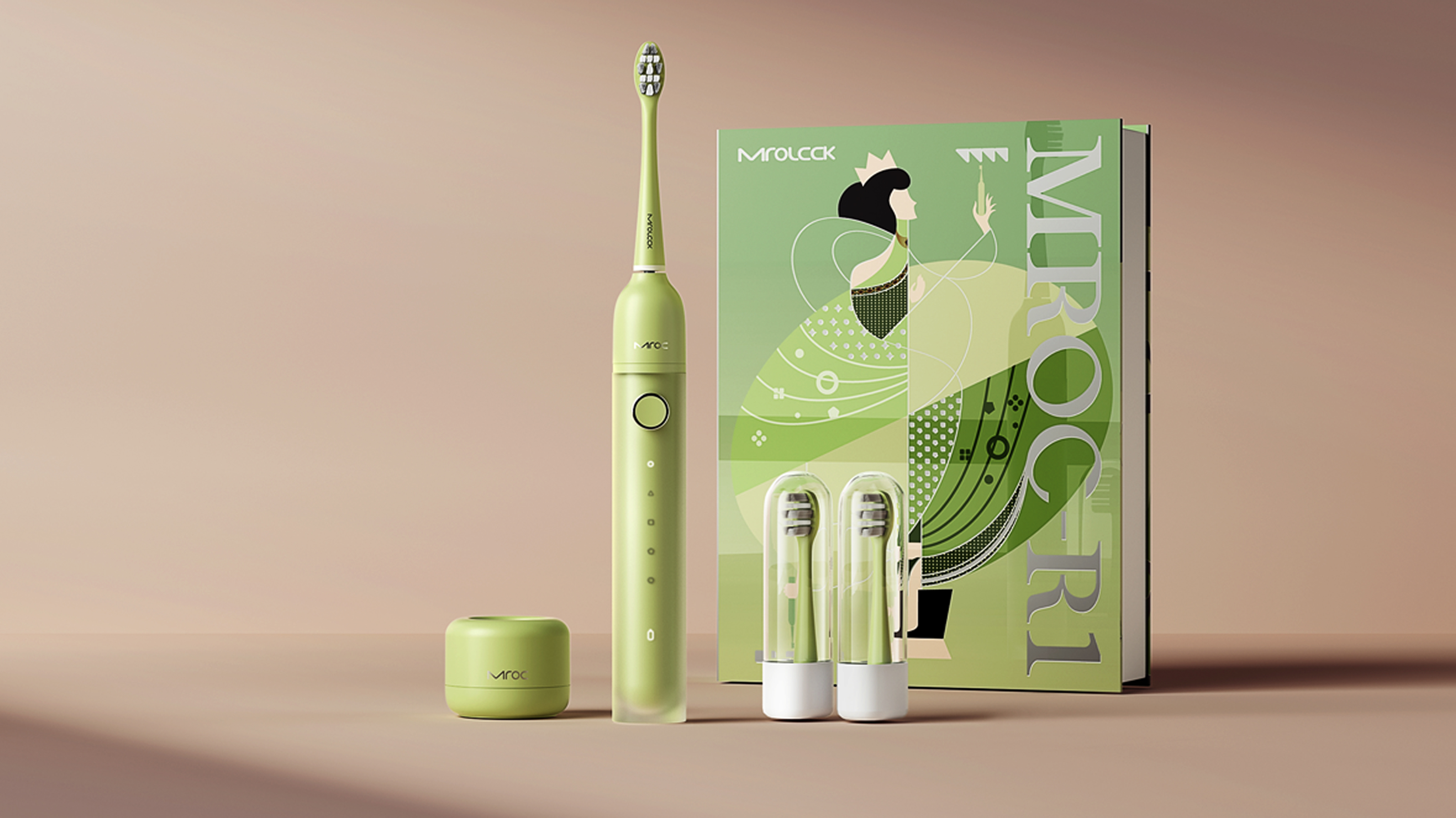 One protector, electric toothbrush, tooth punch，