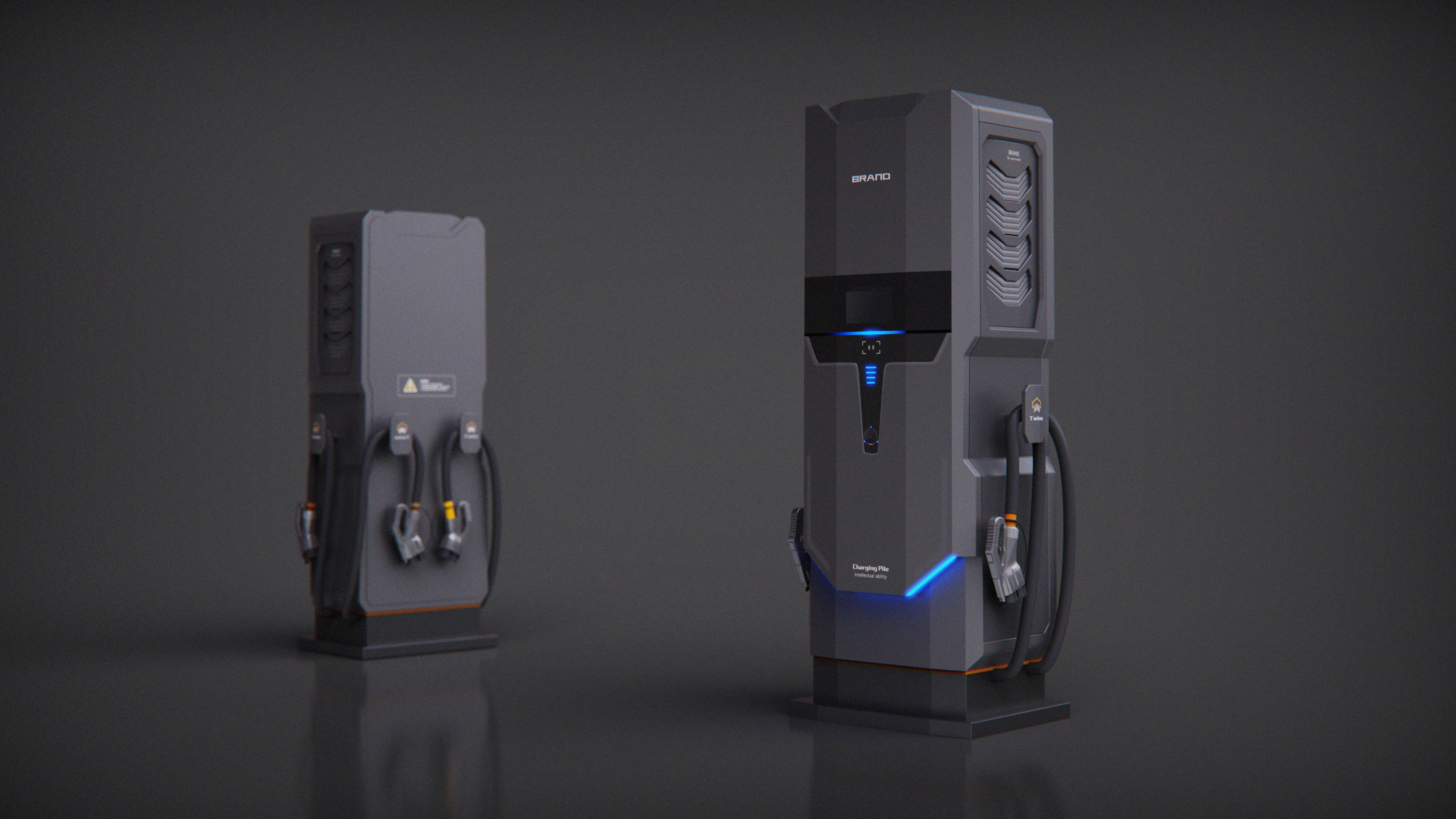 New energy / smart / equipment / outdoor / future，