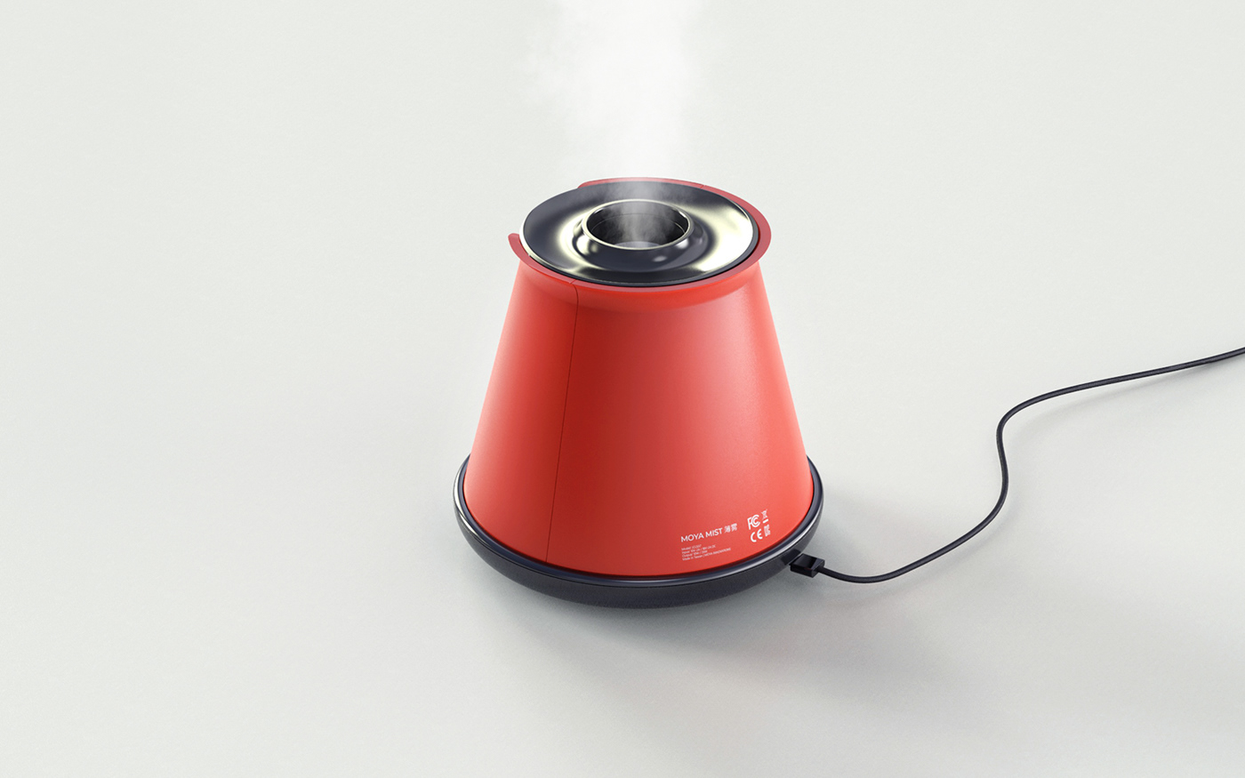 product design，industrial design，modern，Simplicity，Essential oil diffuser，