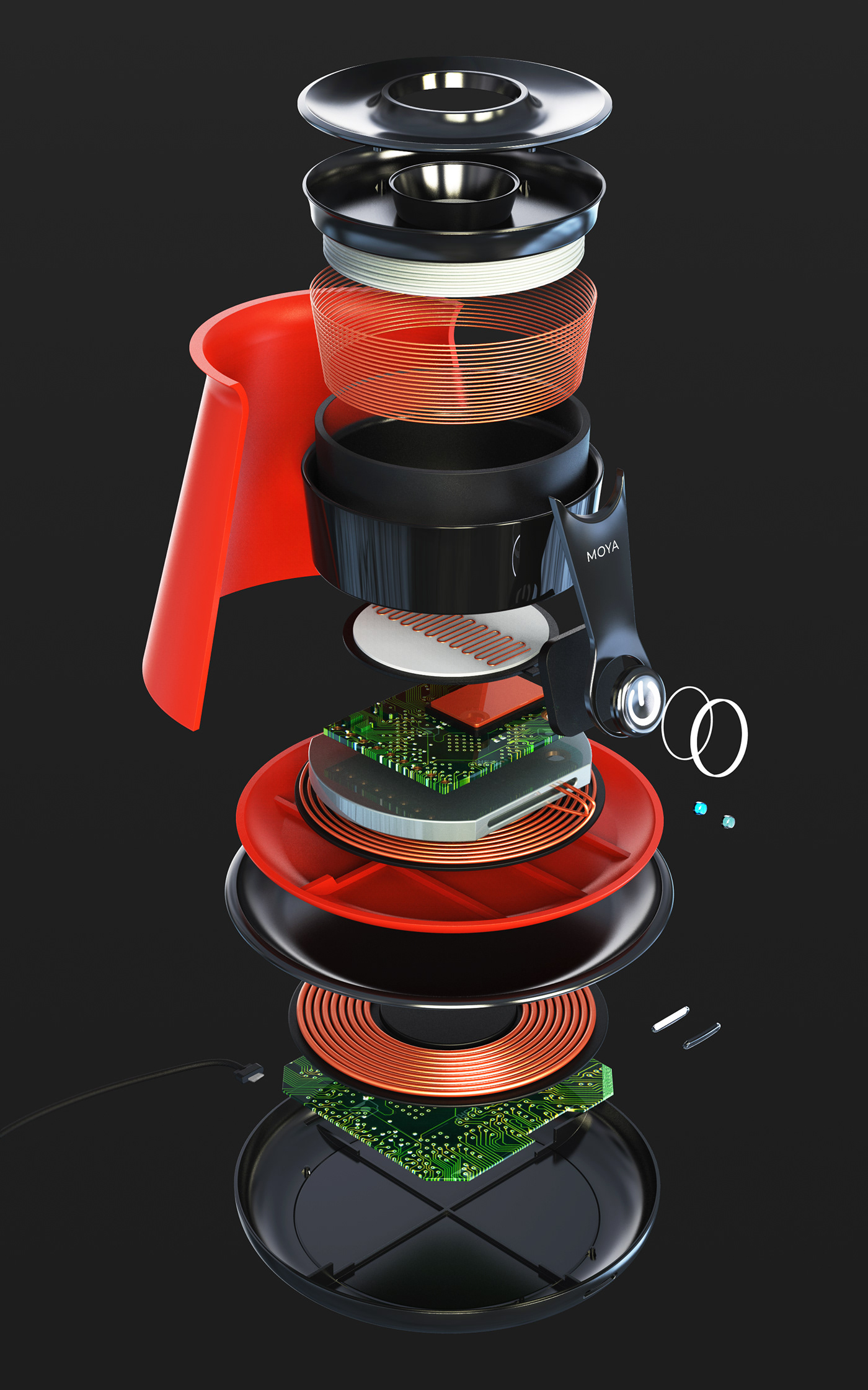 product design，industrial design，modern，Simplicity，Essential oil diffuser，