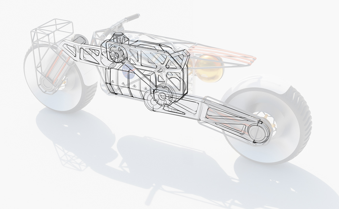 conceptual design，motorcycle，industrial design，