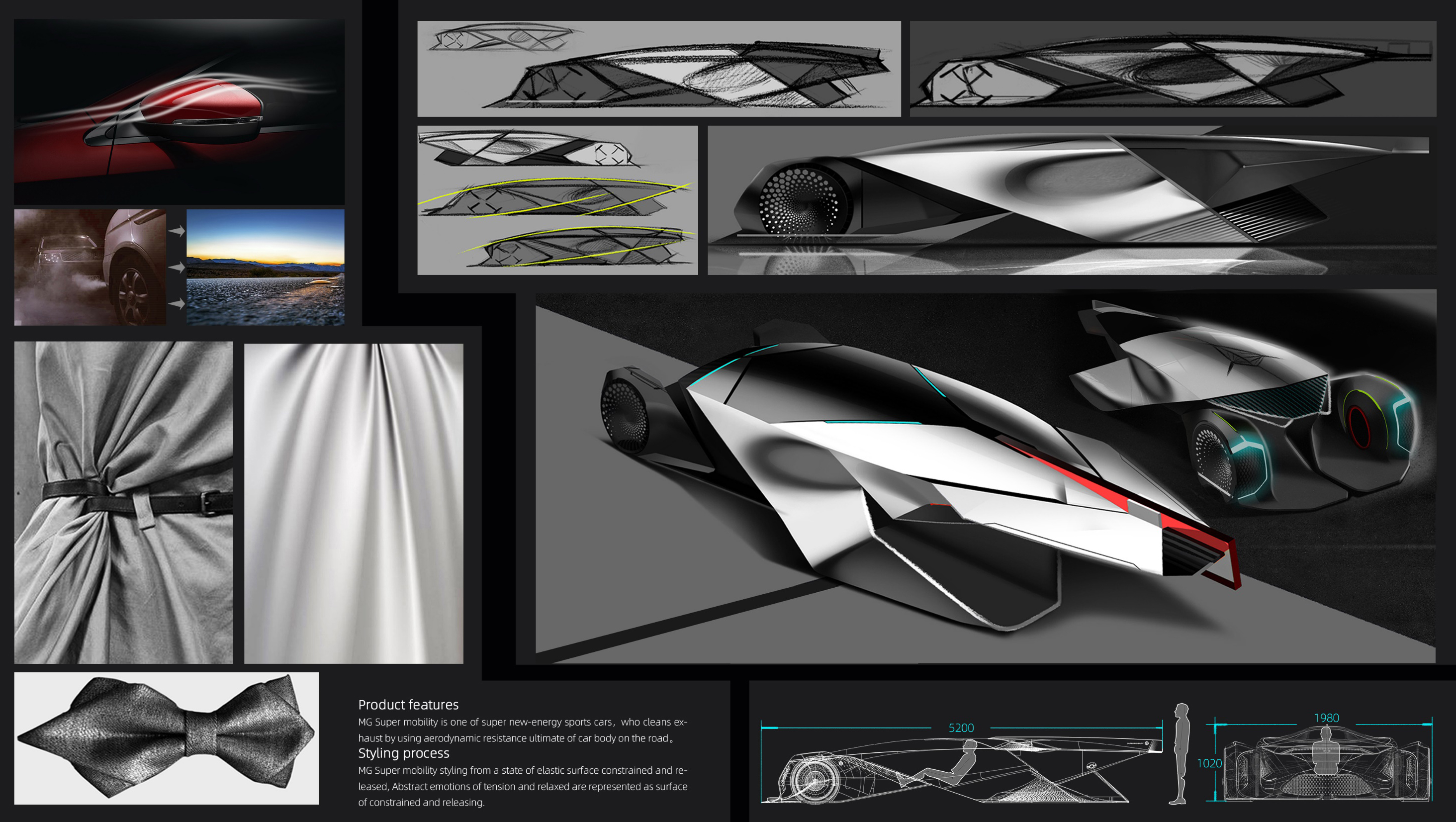 SAIC design international challenge，Guangzhou Academy of Fine Arts，MG Supermobility，