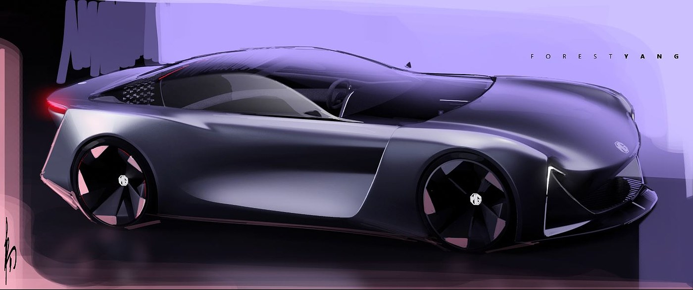 上汽设计国际挑战赛，美国艺术中心设计学院，MG SUPER GT 2030，
